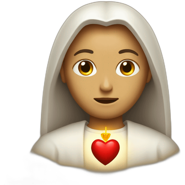 Christian Sacred Heart emoji