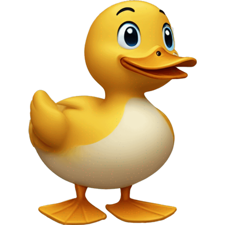 Duck thumbs up emoji