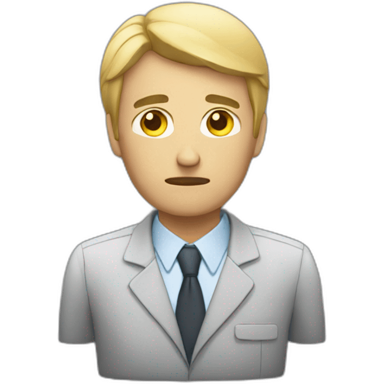 Manager fatigue emoji