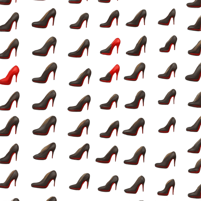 Louboutin heels emoji