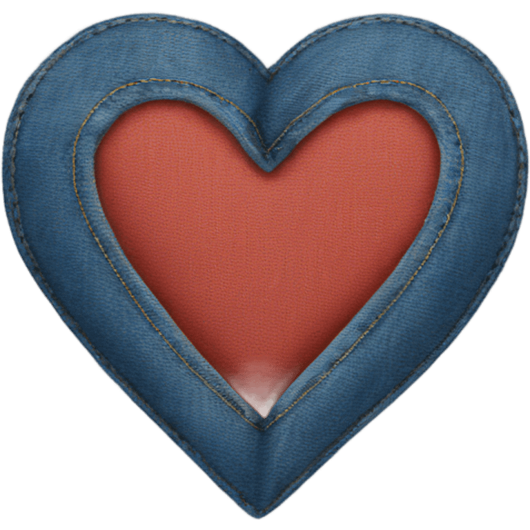 Jean heart  emoji