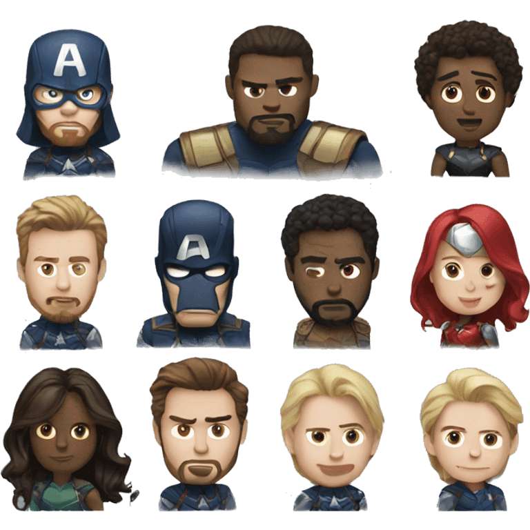 Avengers emoji