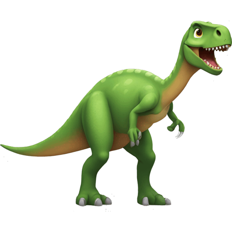 Dinosaur with long arms  emoji