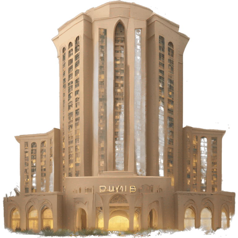 beautiful hotel in Dubai emoji