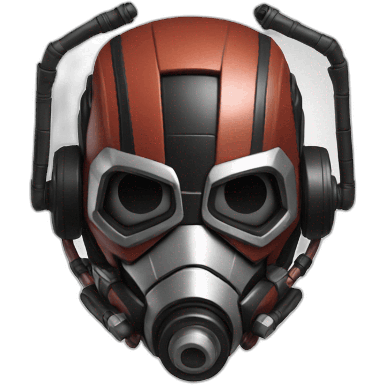 antman with brown gas emoji