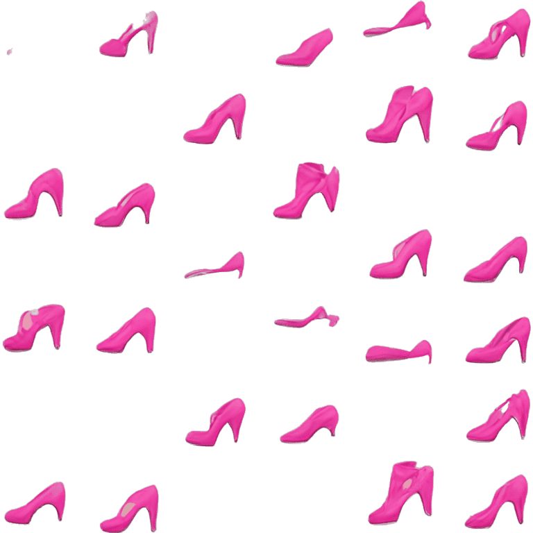 pink heels  emoji