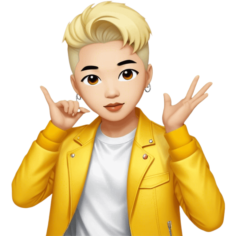 Cinematic Realistic portrait of Sơn Tùng M‑TP, shown as a dynamic pop star with a modern, stylish look and detailed contemporary clothing, illuminated by vibrant, energetic lighting that highlights his star power emoji