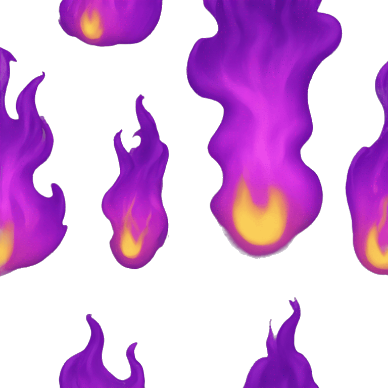 purple fire emoji