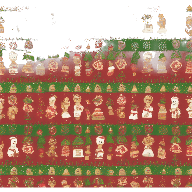 Christmas blanket emoji