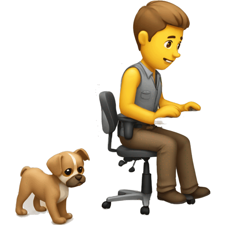 animales trabajando emoji