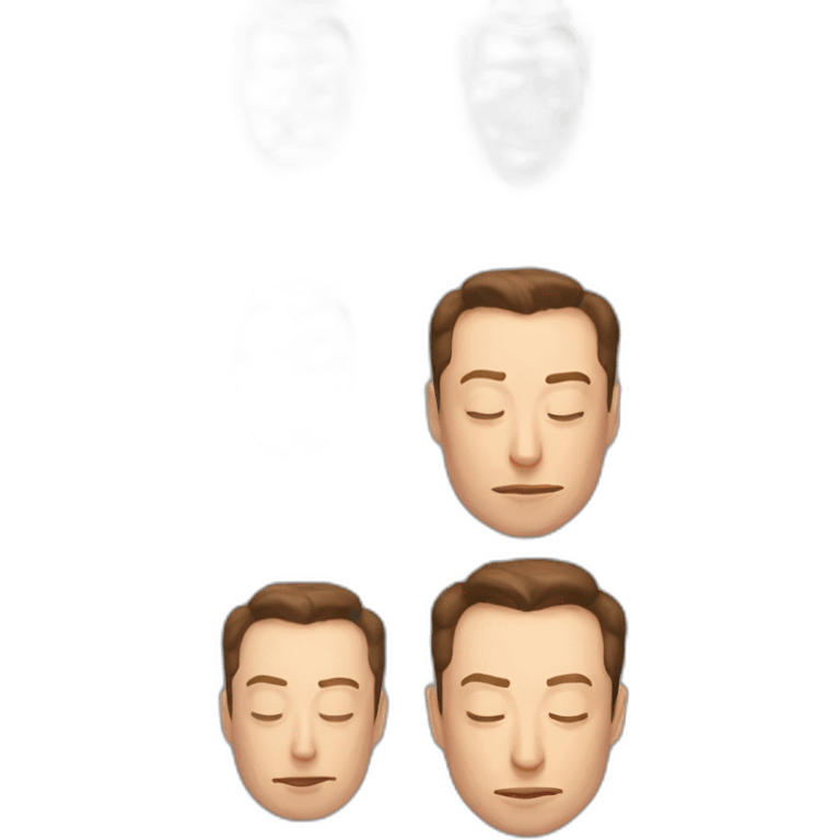 Elon musk dormir emoji