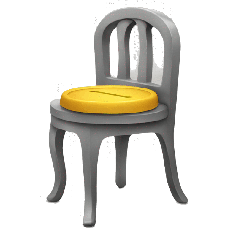 Bottle lid chair emoji