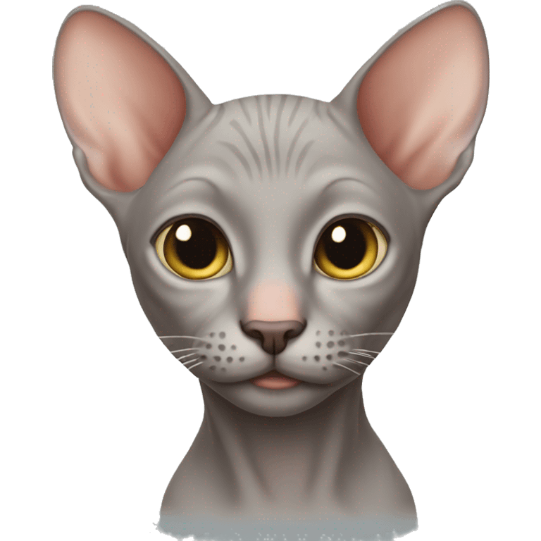 hairless cat emoji