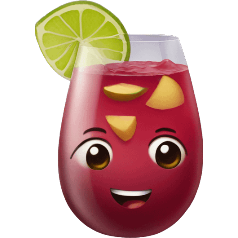 Sangria  emoji