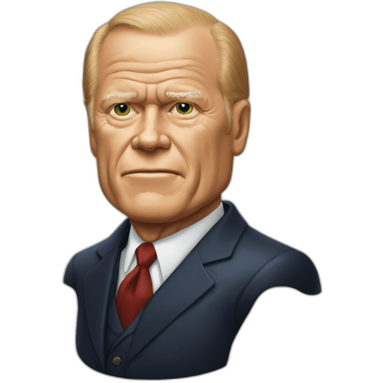 president Gerald Ford emoji