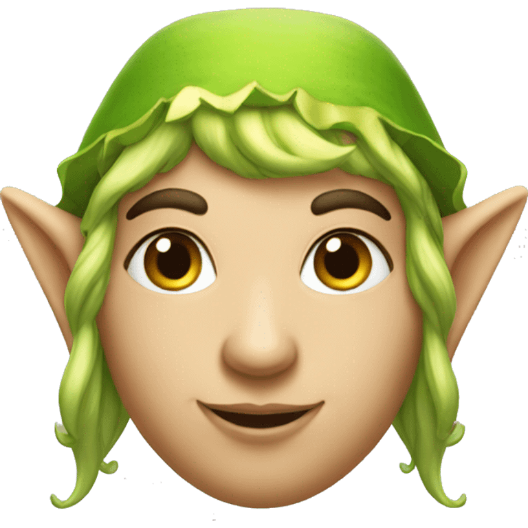 Voluptuous elf emoji