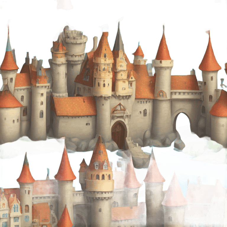 Disney castle emoji