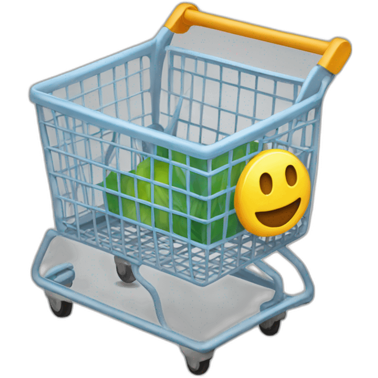 shopping cart emoji