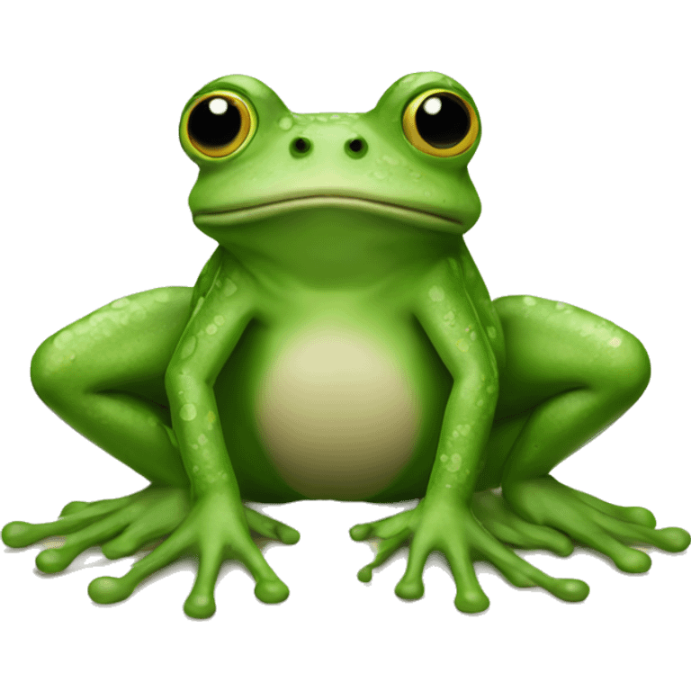 A star frog emoji