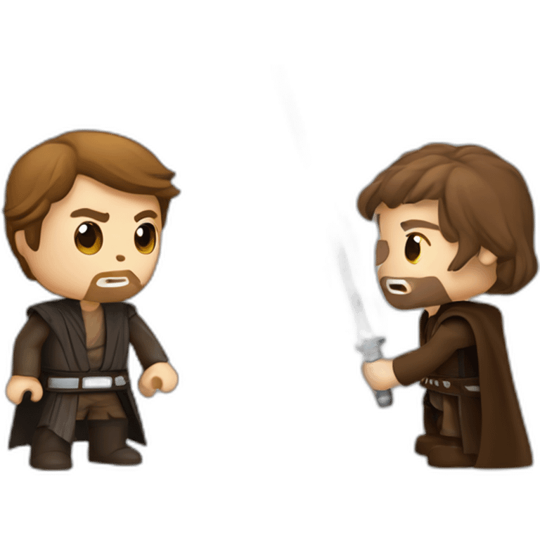 Anakin vs obi-wan battle emoji