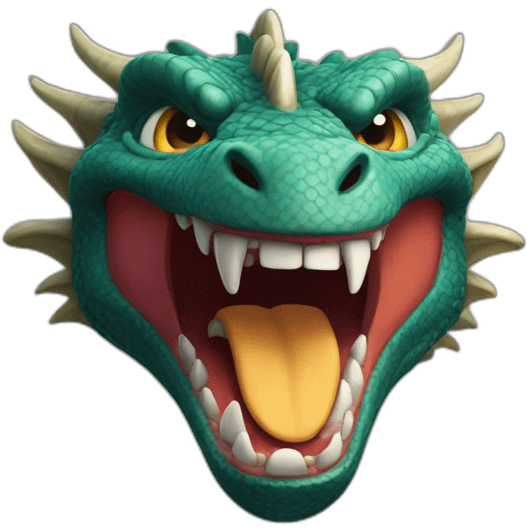 dragon roar emoji