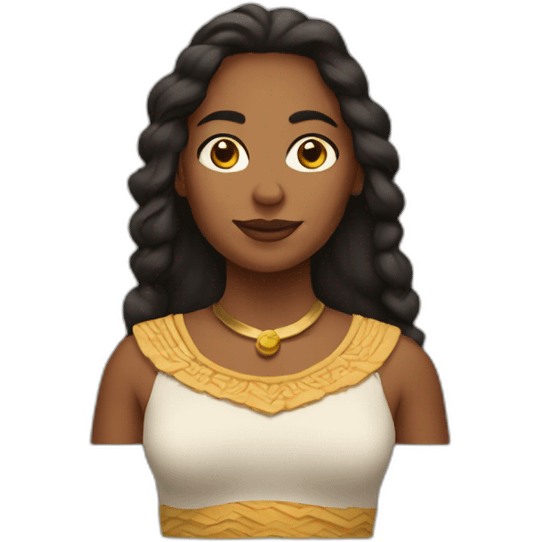 mahoma as a woman emoji