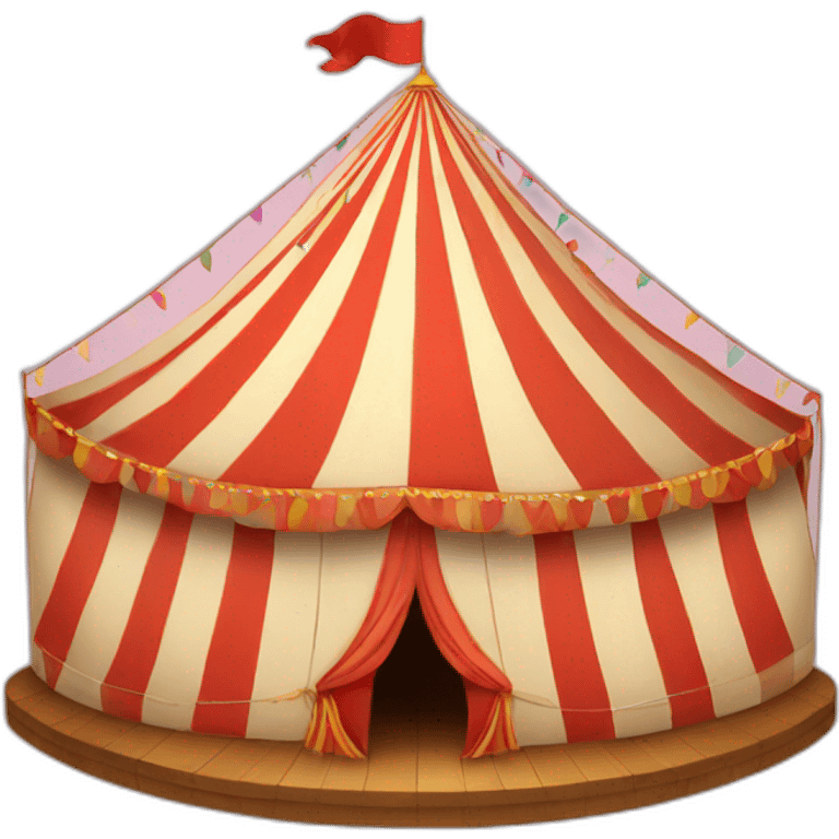 circus tent emoji