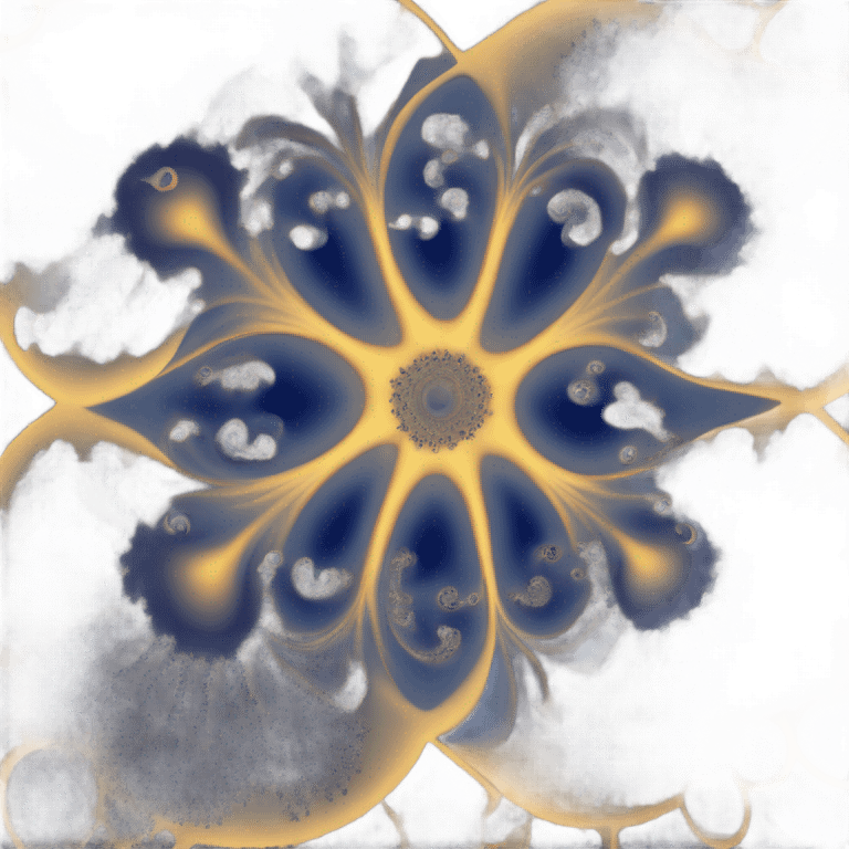 Mandelbrot set emoji