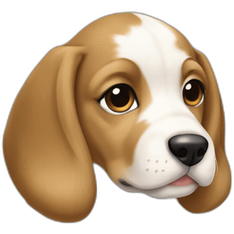 puppy Braque D'Auvergne emoji