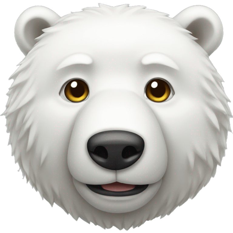 white bear emoji