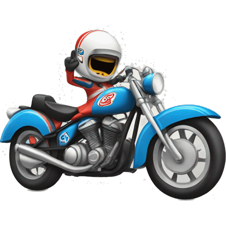 Speedway motorcycle emoji