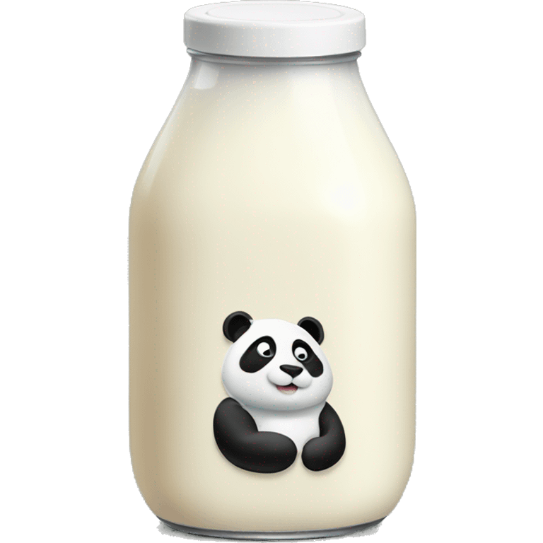 panda milk emoji