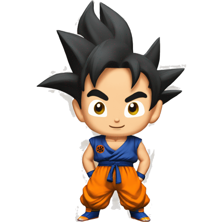 Goku from dragon ball emoji