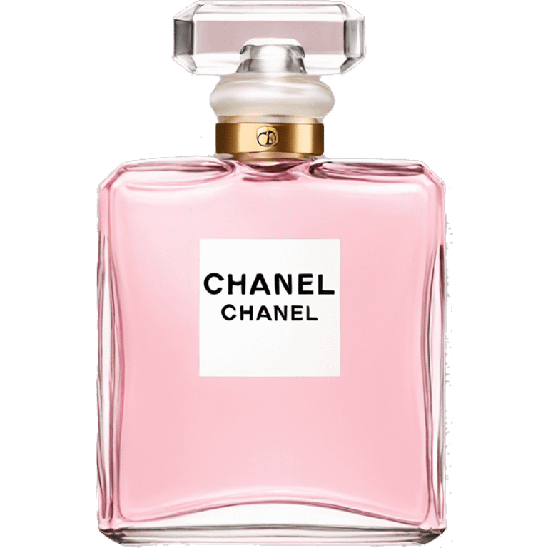 Light pink Chanel perfume emoji