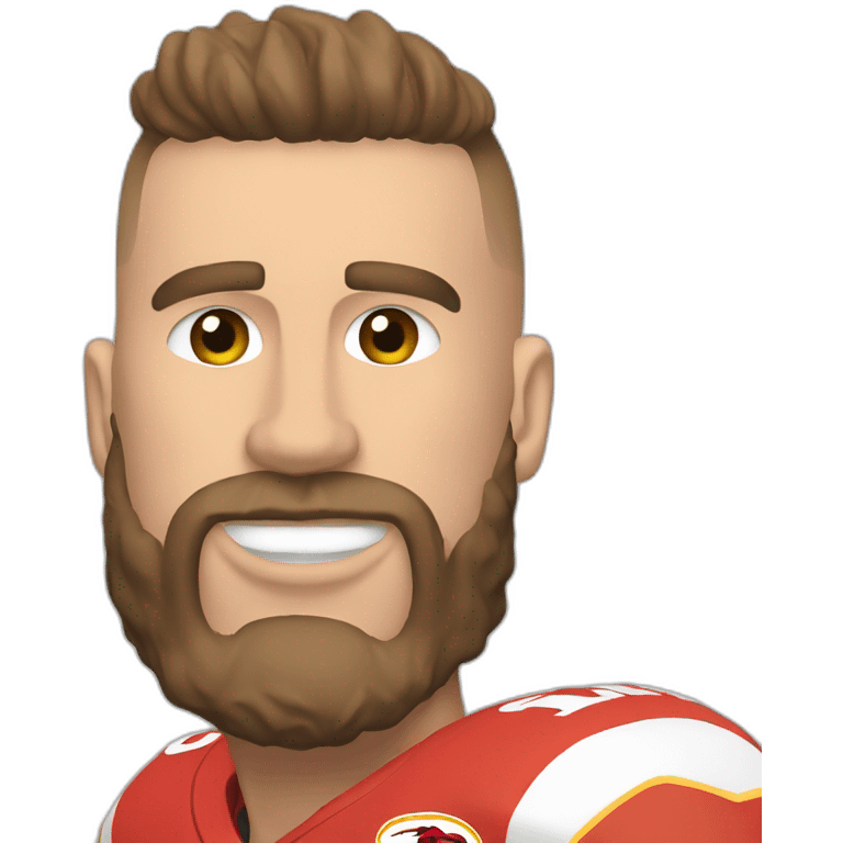 muscle travis kelce emoji