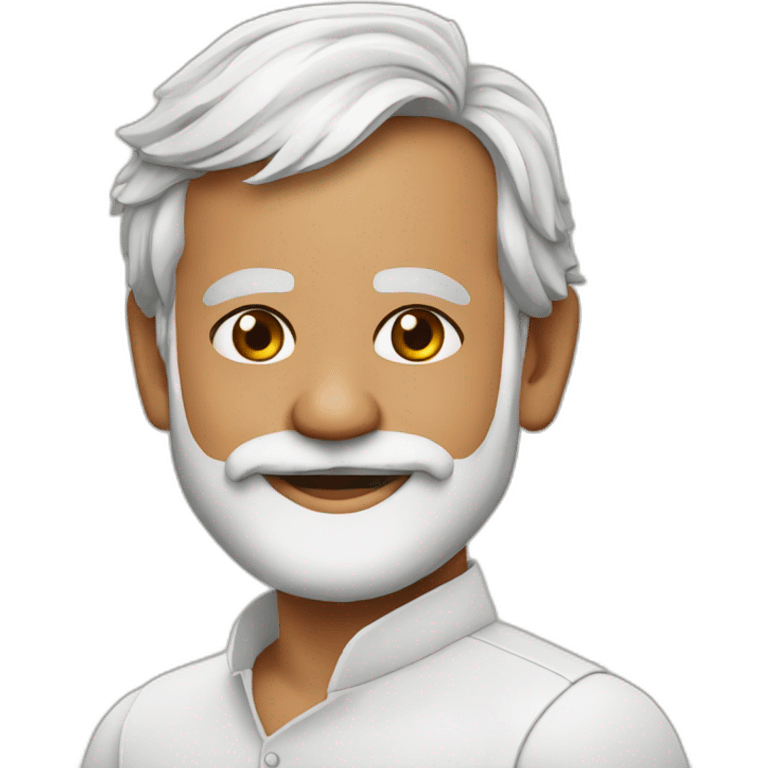 narendra modi as a cricketer emoji