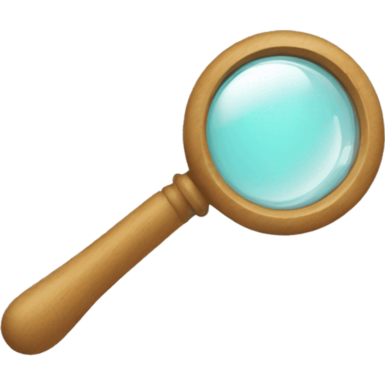 magnifying glass emoji