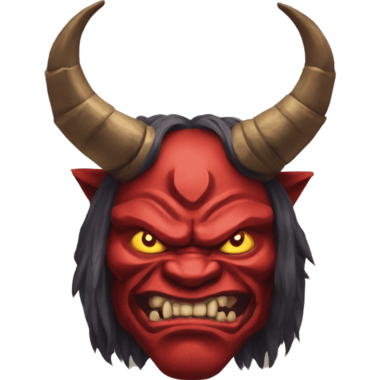 red Oni oni emoji