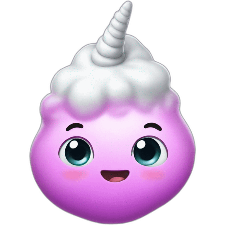 Small unicorn poo emoji