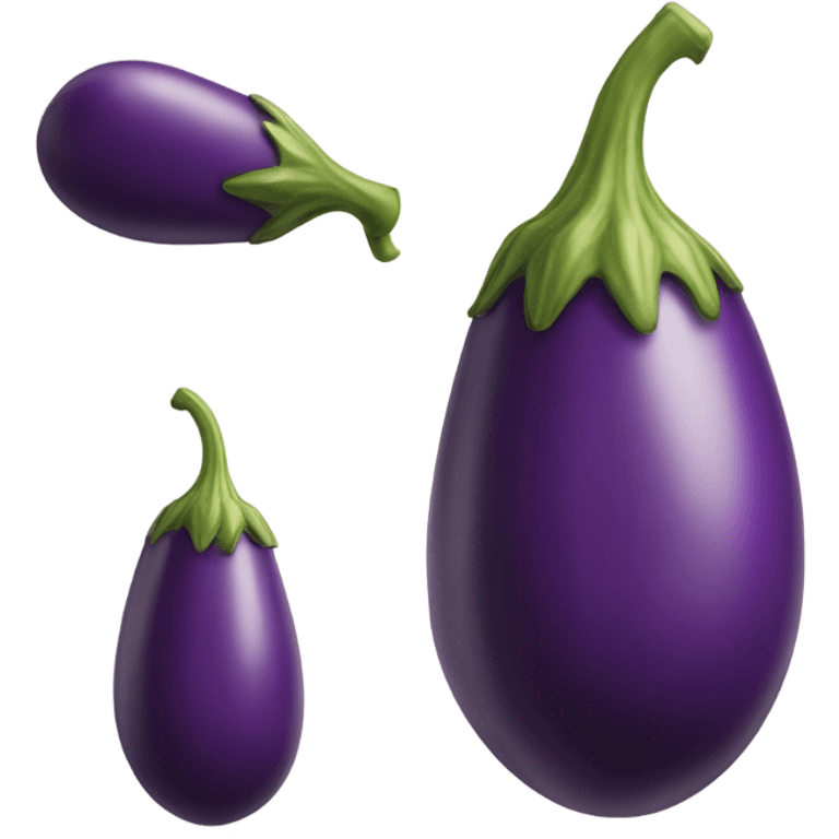 Eggplant in wrapper  emoji