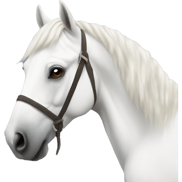 White horse emoji