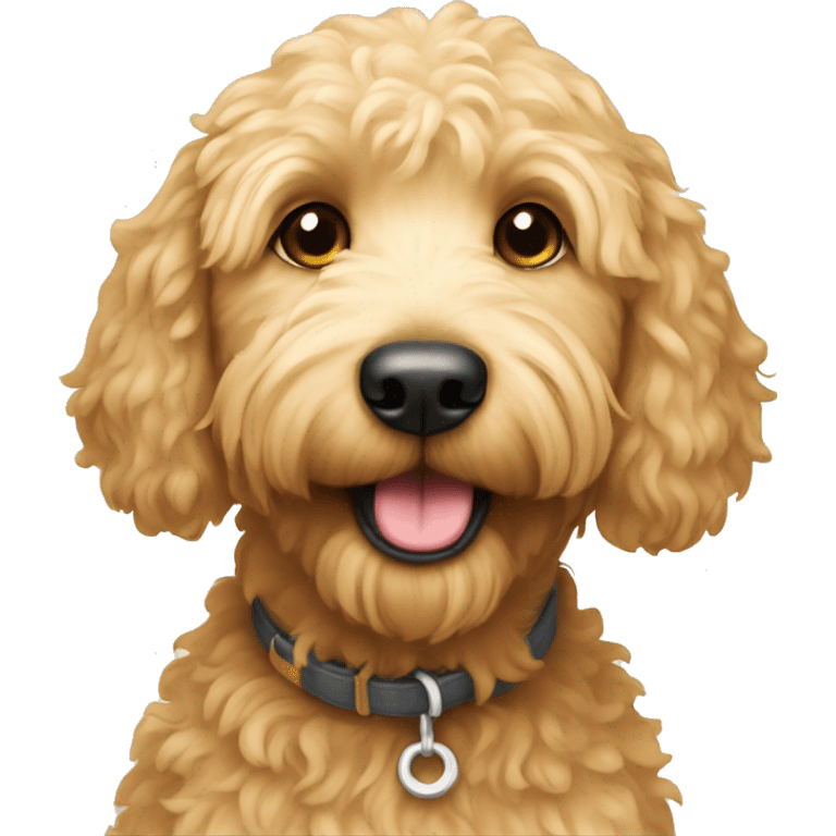 golden doodle  emoji