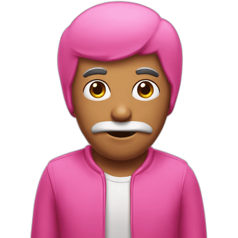 pink guy emoji