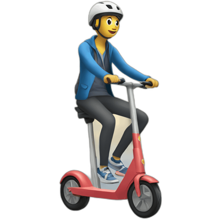 trotinette cassé emoji