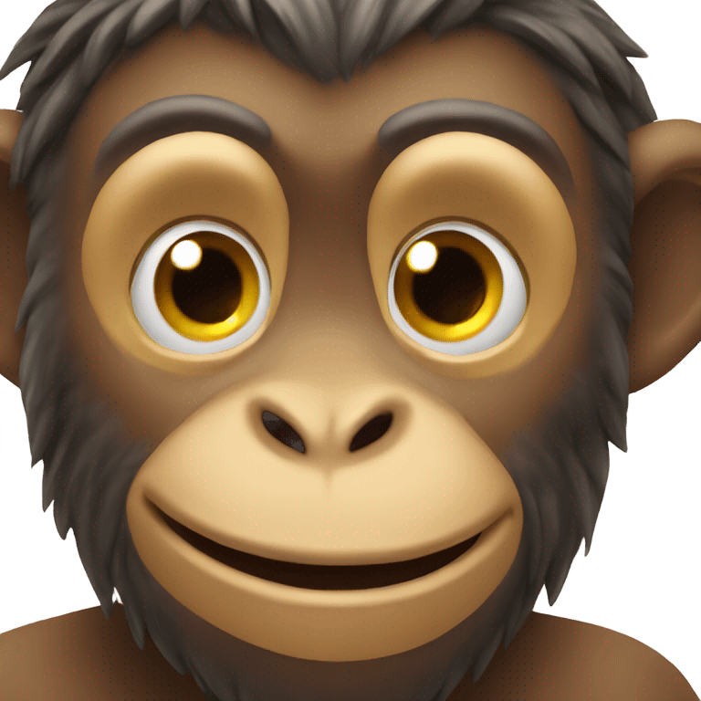 curious monkey emoji