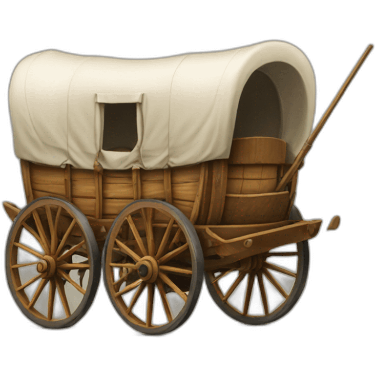 pioneer wagon emoji