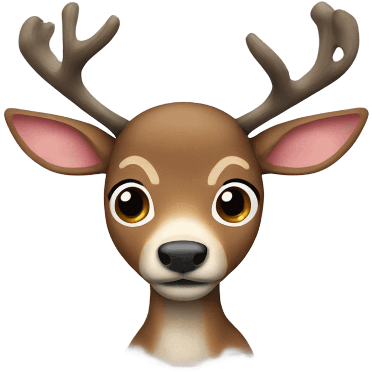 Tony tony chopper blue nose reindeer  emoji