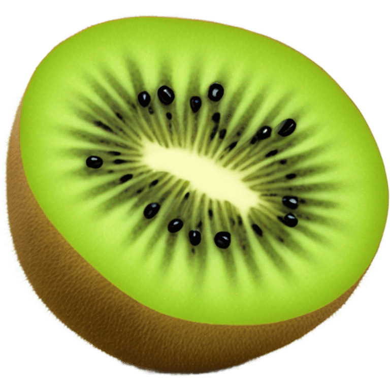 3d kiwi fruit emoji