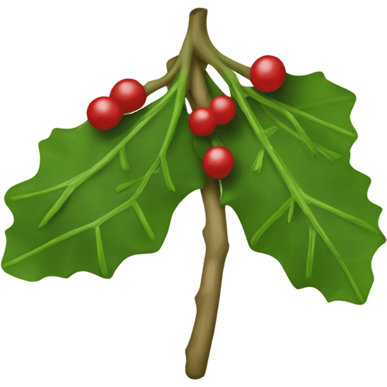 mistletoe emoji