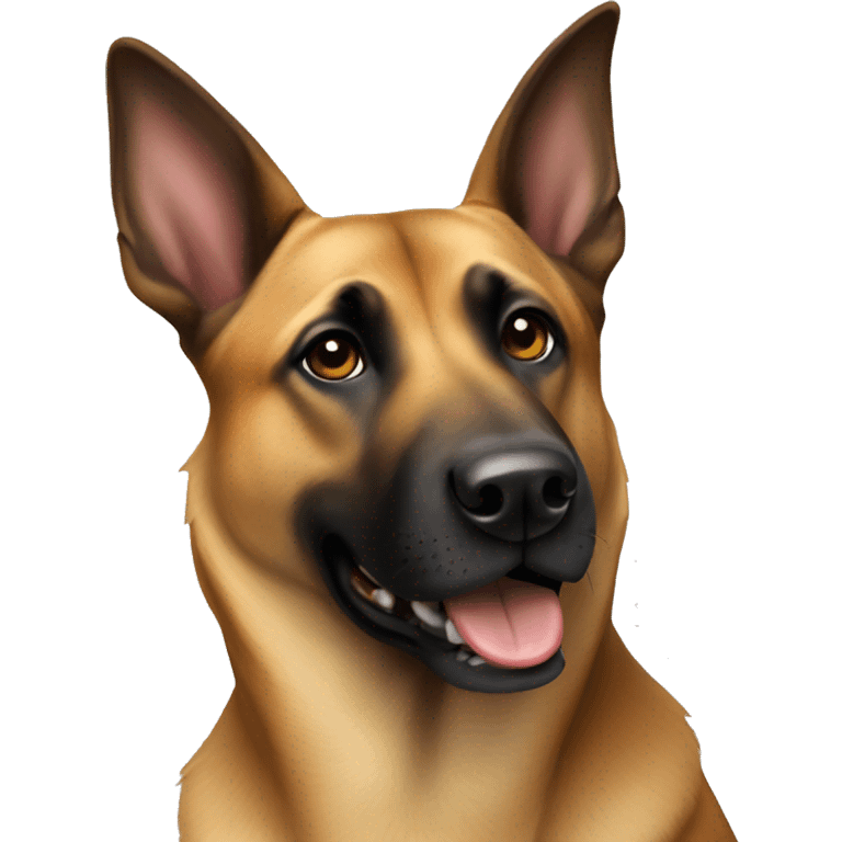 Dog malinois emoji